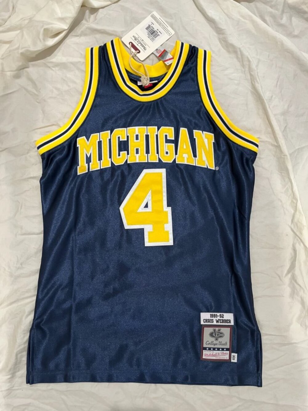 Chris Webber Michigan Jersey Away